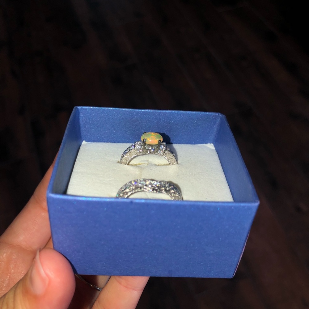 Opal ring set💍 - Picture 2 of 6